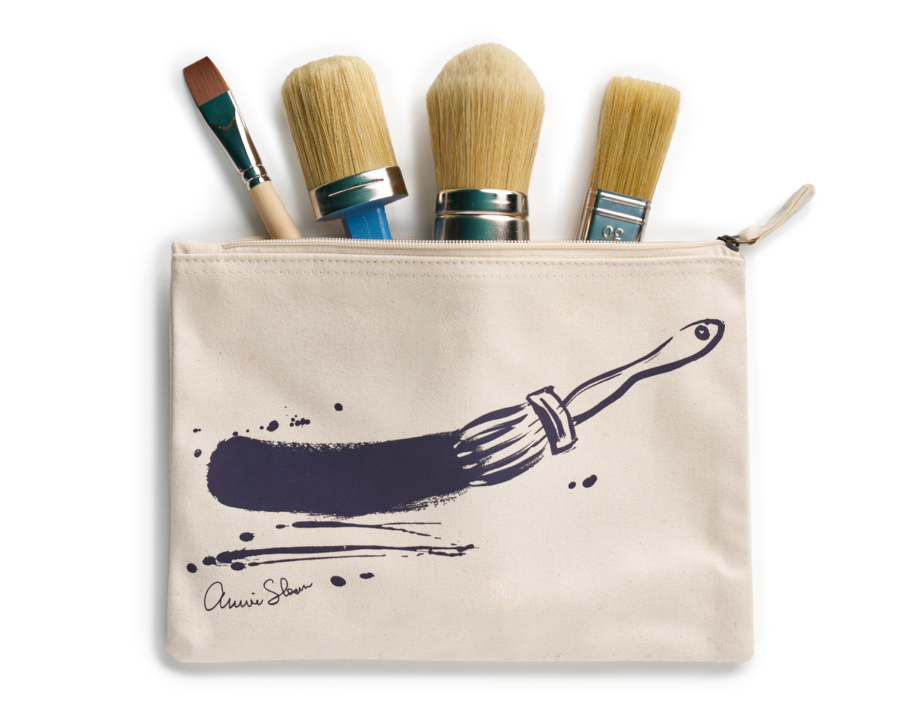 Annie Sloan brush pouch